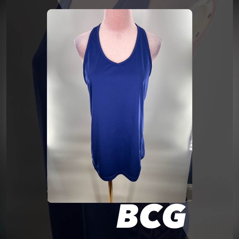 EUC BCG Racer Back Tank Top
